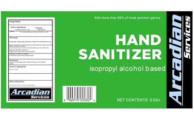 Pail Label - Sanitizer Pail resize